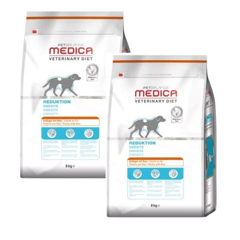 PetBalance Medica Obésité volaille et riz 2x8 kg