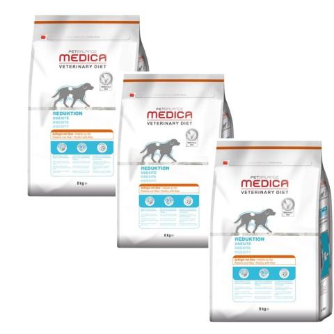 PetBalance Medica Obésité volaille et riz 3x8 kg