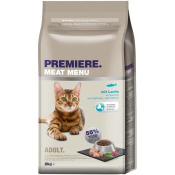 PREMIERE Meat Menu Croquettes pour chat adulte Saumon 2 kg