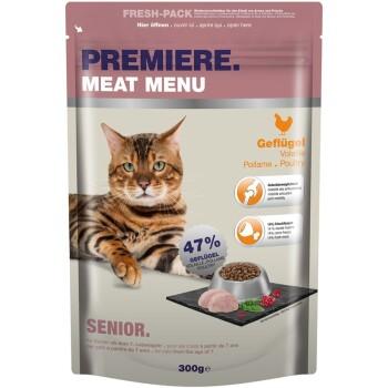 PREMIERE Meat Menu Croquettes pour chat senior 300 g PREMIERE Meat Menu Croquettes pour chat senior 300 g