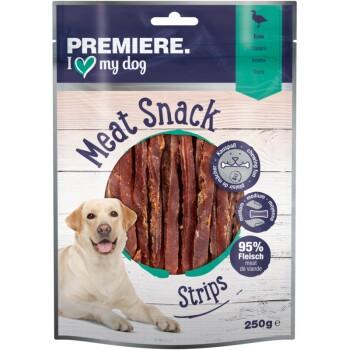 PREMIERE Meat Snack Stripes pour chien, Canard 250 g PREMIERE Meat Snack Stripes pour chien, Canard 250 g
