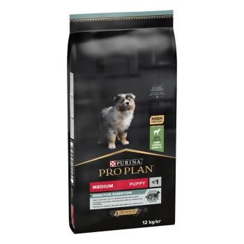 PRO PLAN Puppy Medium Sensitive Digestion Agneau 12 kg