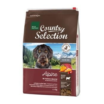 REAL NATURE Country Selection Senior Alpine Dinde et bœuf alpin 4 kg