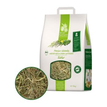 REAL NATURE Foin de prairie bio premium nature 1 kg
