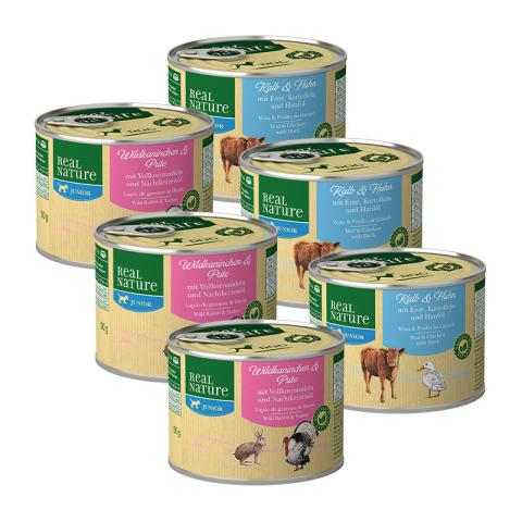 REAL NATURE Junior Pack mixte 6x200g