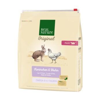 REAL NATURE Original Adult 2 kg Lapin et poulet