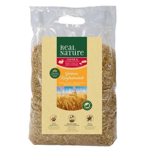 REAL NATURE Paille dorée à brins courts 1 kg REAL NATURE Paille dorée à brins courts 1 kg