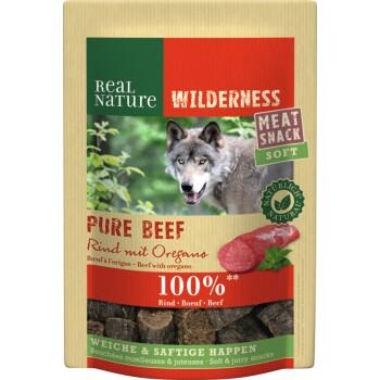 REAL NATURE WILDERNESS Snack viande tendre 150 g Bœuf à l'Origan