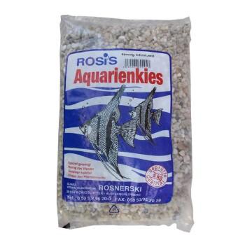 Rosi's Gravier d’aquarium Rosnerski 5 à 8 mm 5 kg blanc