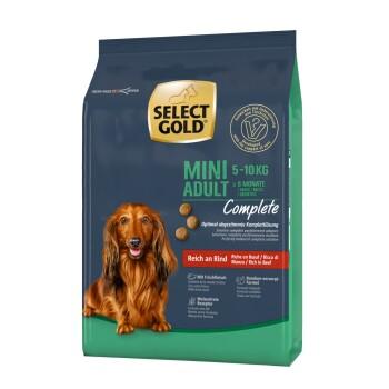 SELECT GOLD Complete Croquettes Chien Adulte Mini Bœuf 1 kg