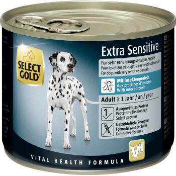 SELECT GOLD Extra Sensitive Adult Insect 6x200 g