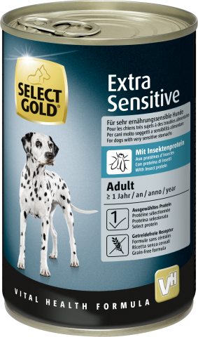 SELECT GOLD Extra Sensitive Adult Insect 6x400 g