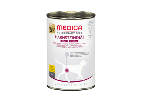 SELECT GOLD Medica Régime calculs urinaires Urat & Cystine 6 x 400 g
