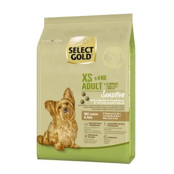 SELECT GOLD Sensitive Croquettes Chien Adulte XS Agneau et riz 1 kg SELECT GOLD Sensitive Croquettes Chien Adulte XS Agneau et riz 1 kg