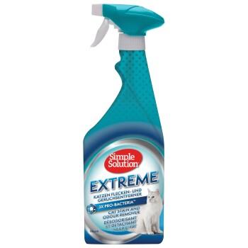 SIMPLE SOLUTION Détachant et désodorisant Extreme pour chats