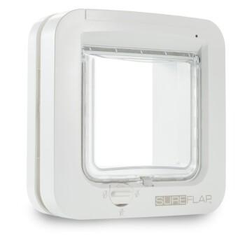 SureFlap Chatière commandée par puce électronique blanc