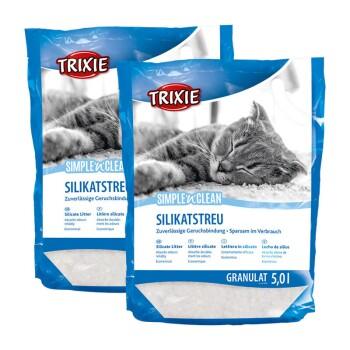 Trixie Litière mensuelle en granulés Fresh´n´Easy 2x5 l Trixie Litière mensuelle en granulés Fresh´n´Easy 2x5 l