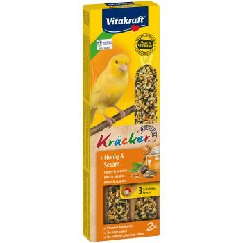 Vitakraft cracker pour canaris 4 x 2 Miel - sésame