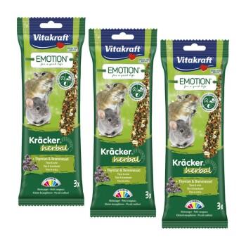 Vitakraft Emotion cracker herbal 3 x 3 pièces