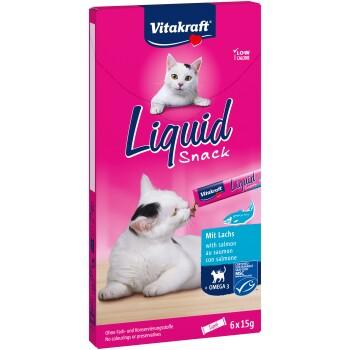 Vitakraft Friandise liquide Cat 11x6 pièces au saumon 11x15 g
