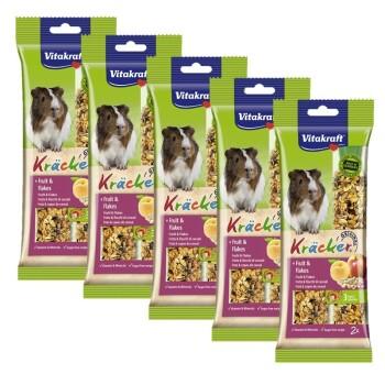 Vitakraft Vitacraft Cracker cochon d’Inde 5 x 2 Flocons de fruits