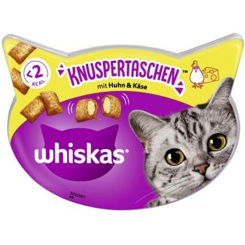 Whiskas Crispies 8x60 g Poulet et fromage Whiskas Crispies 8x60 g Poulet et fromage