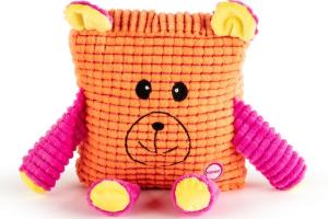 Kimbo Chien Peluche Ours fluo