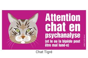 Wafinu Autocollant portail Chat