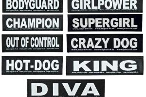 Julius-K9 Sticker Velcros - L