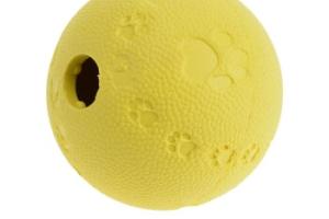 AniOne Balle à friandises jaune S