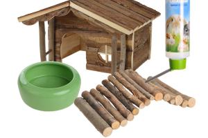 AniOne Ensemble d’accessoires pour cochons d’Inde