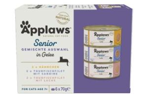 Applaws nourriture humide pour chat senior multipack en gelée 24x70 g