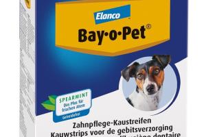 Bay-o-Pet ELANCO Soins dentaires bandes à mâcher aux algues, 140 g pour les petits chiens