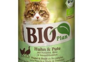 BIOPlan Adult Poulet et dinde au riz complet, à la poire et à l'huile de tournesol 6x400 g