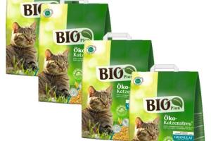 BIOPlan Litière bio pour chat 4x20 l