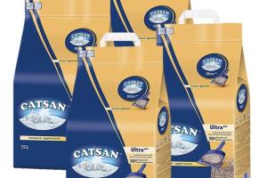 CATSAN Litière agglomérante Ultra plus 4x15 l CATSAN Litière agglomérante Ultra plus 4x15 l