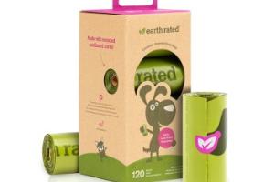 Earth Rated Sacs à crottes 315 pièces parfum lavande 120 pcs