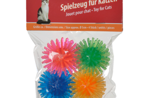 FIT+FUN Jouet balles-hérissons lot de 4