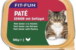 FIT+FUN Senior pâté Volaille 32x100 g