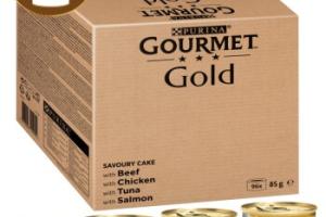 GOURMET Gold LES TIMBALES : aliment humide Mix pour chats 96 x 85 g GOURMET Gold LES TIMBALES : aliment humide Mix pour chats 96 x 85 g