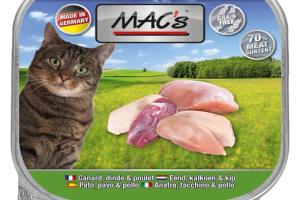 MAC's Cat 16x100g Canard, dinde et poulet