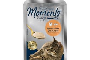 MOMENTS Snack Cream 7 x 90 g poulet et crevettes