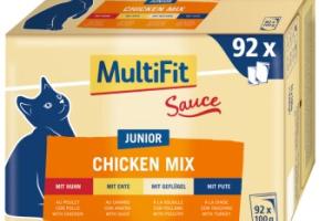 MultiFit Junior Sauce Chicken Mix Multipack XXL 92x100g