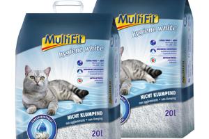 MultiFit Litière absorbante Hygiene White 2x20 l MultiFit Litière absorbante Hygiene White 2x20 l