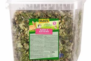 MultiFit Mélange sans céréales seau 400 g Mélange de fleurs et de feuilles MultiFit Mélange sans céréales seau 400 g Mélange de fleurs et de feuilles