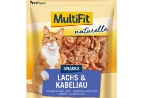 MultiFit Saumon naturel au cabillaud 4 x 50 g