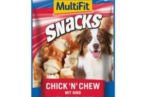 MultiFit Snacks Chick’n chew n°6 2x100g