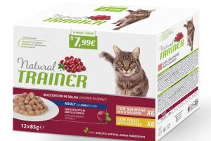 Natural Trainer Multipack saumon poulet 12x85 g