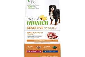 Natural Trainer Sensitive No Gluten Adult au canard 12kg