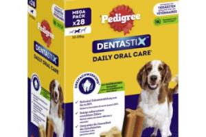 Pedigree Soin dentaire Dentastix Multipack 28 friandises pour les chiens de taille moyenne